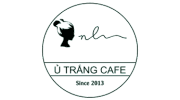 Logo Ủ Trắng Cafe - Hoa Sen Vàng