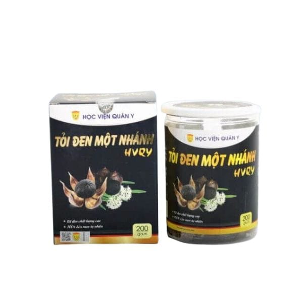 Tỏi Đen Cô Đơn Một Nhánh HVQY 200gr